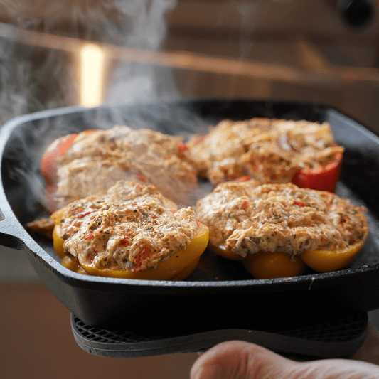 Chicken Cream Cheese Stuffed Bell Peppers | Alfa Pizza Oven