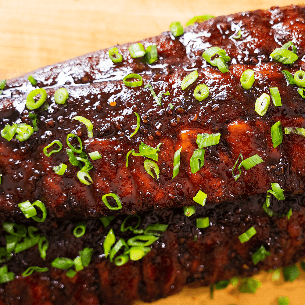 Sticky Honey Garlic Ribs Recipe Using the Pellet Grill