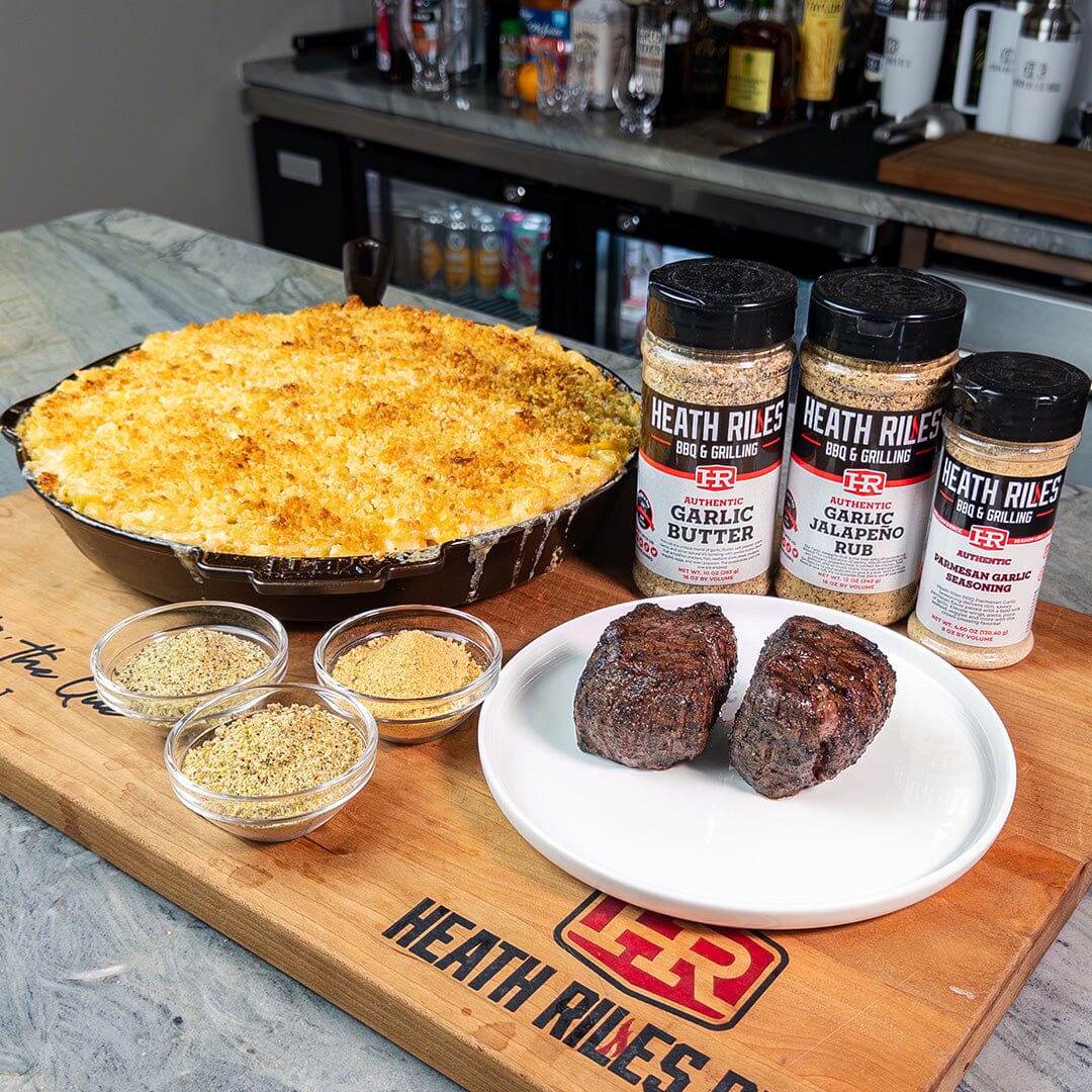 Grilled Filet Mignon & Lobster Mac and Cheese | The Ultimate Surf & Turf Dinner