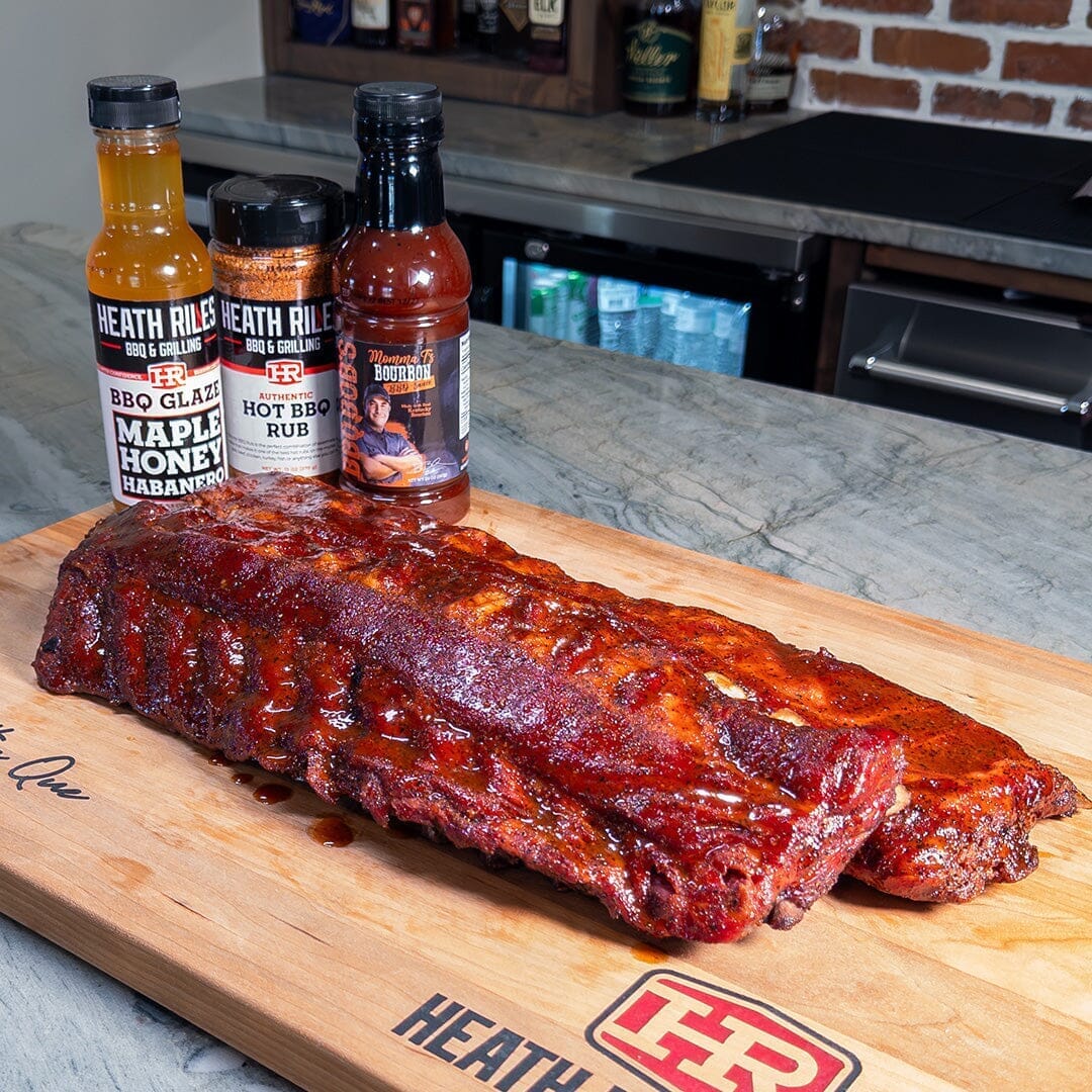 Maple Bourbon Glazed Ribs