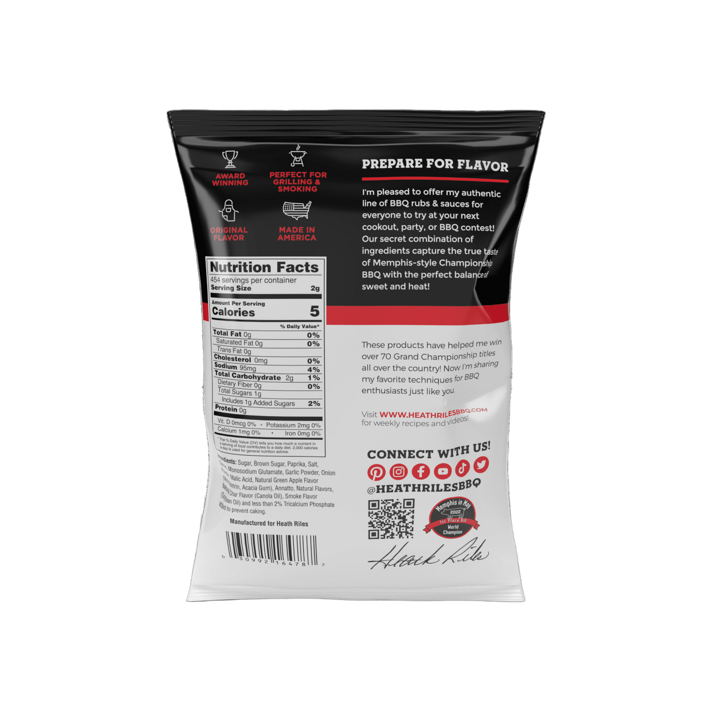 Apple Rub Bulk Bag, 2 lbs.