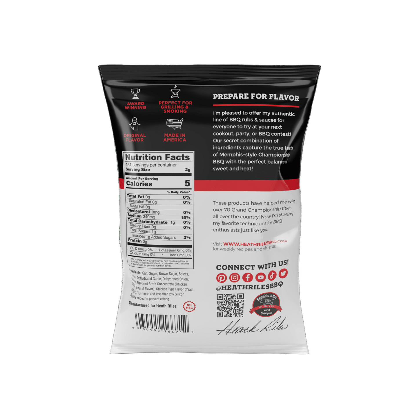 Chicken Rub Bulk Bag, 2 lb.