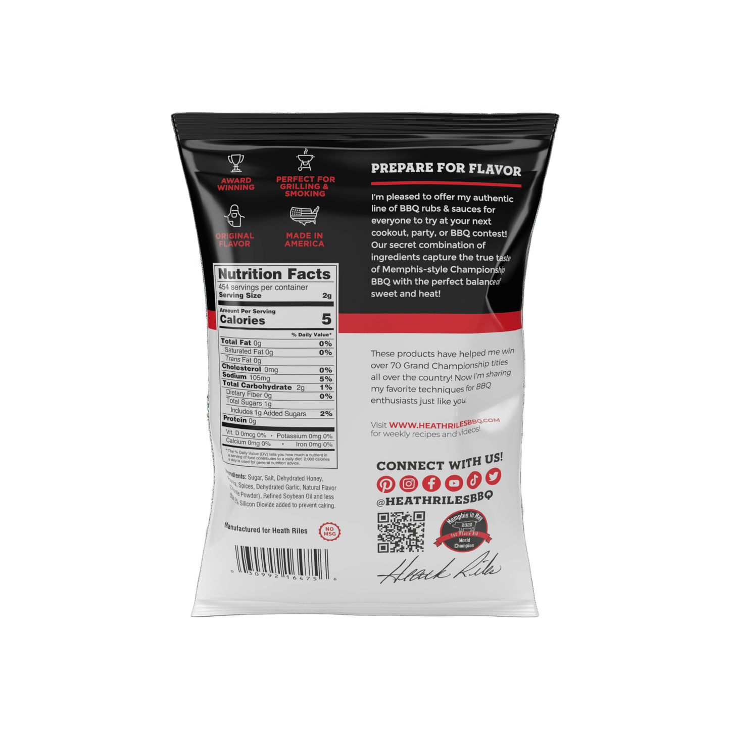 Honey Chipotle Rub Bulk Bag, 2 lb.