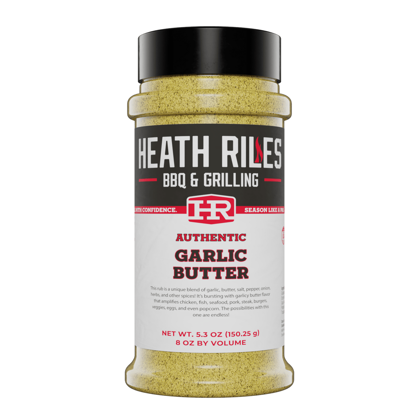 Garlic Butter Rub Shaker, 8 oz.