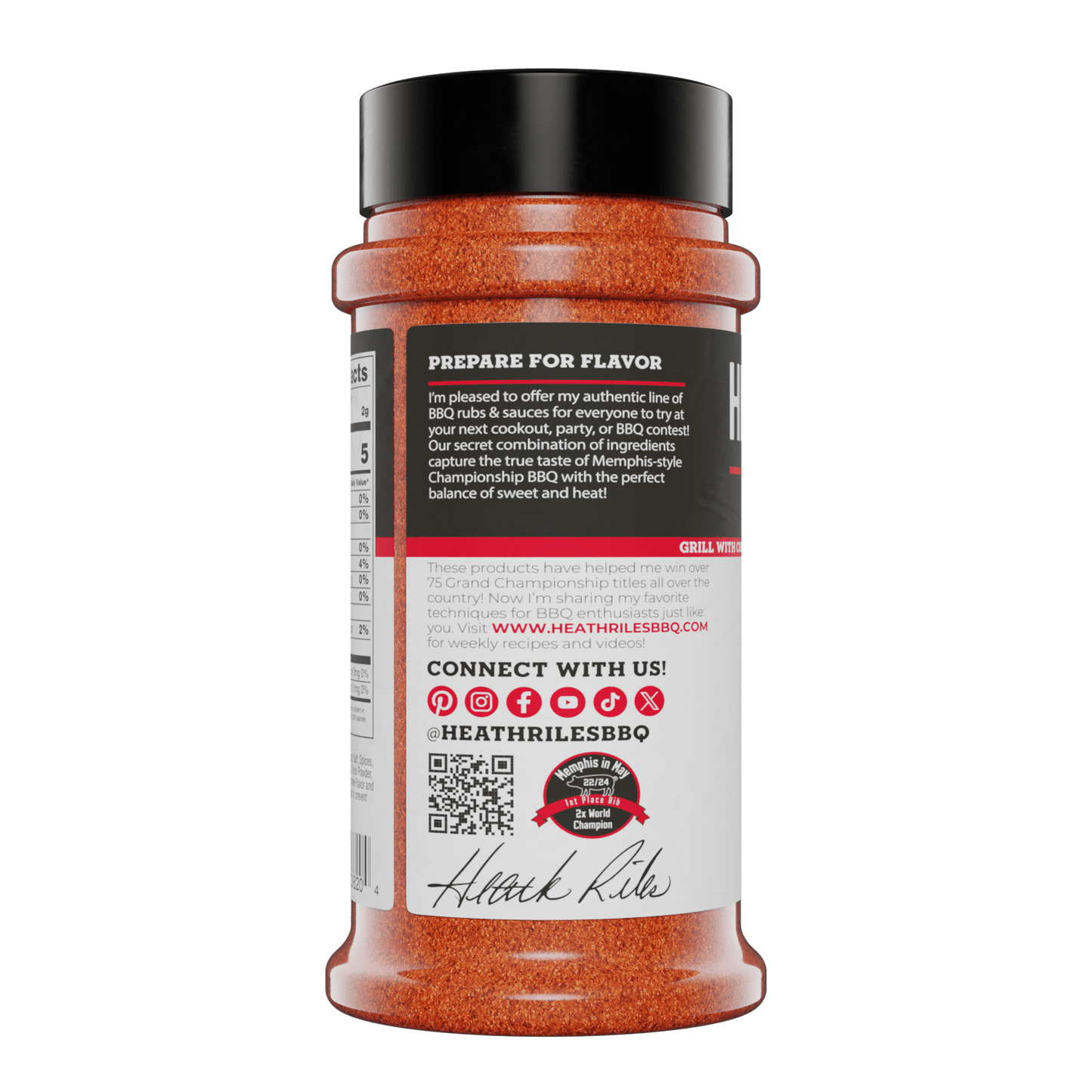Sweet BBQ Rub Shaker, 8 oz.