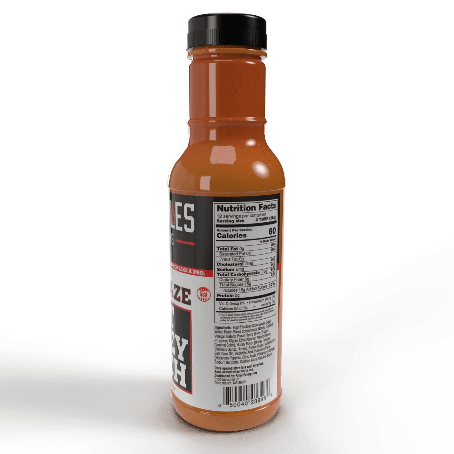 Hot Honey Peach BBQ Glaze