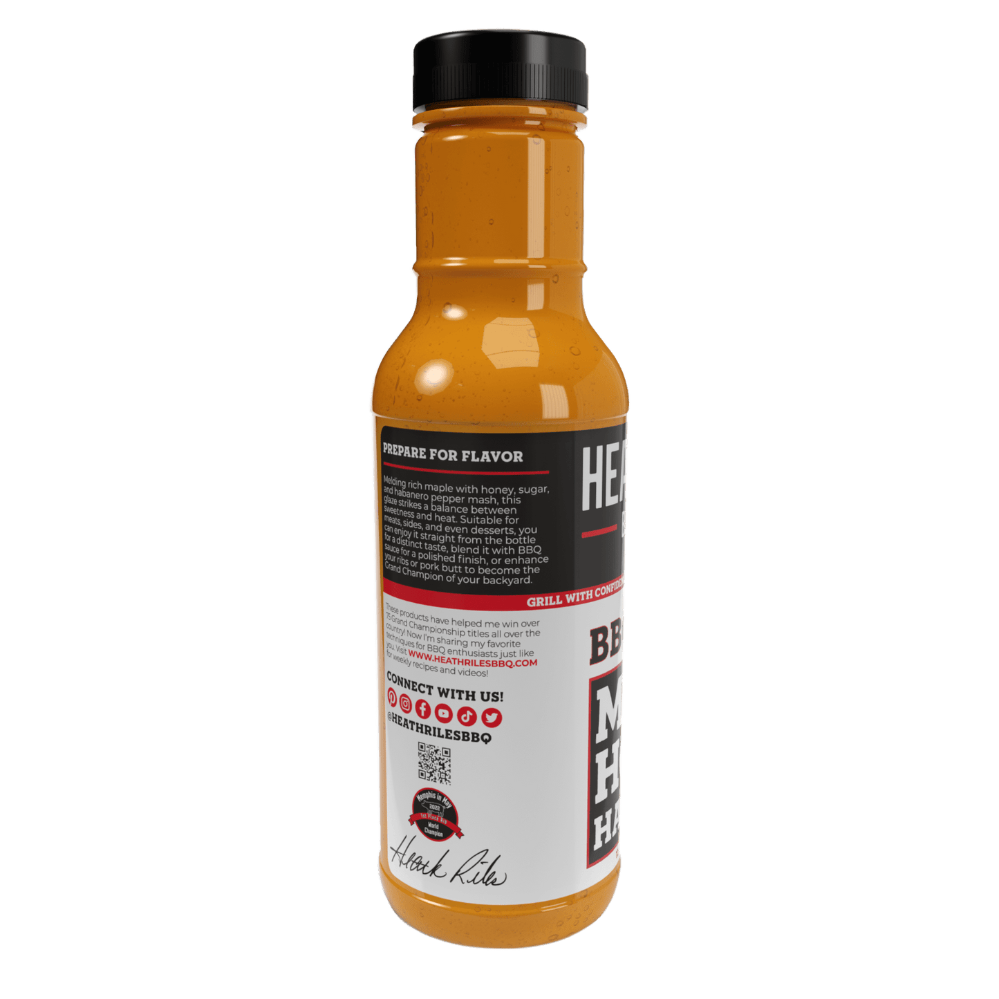 Maple Honey Habanero BBQ Glaze BBQ Glaze Heath Riles BBQ