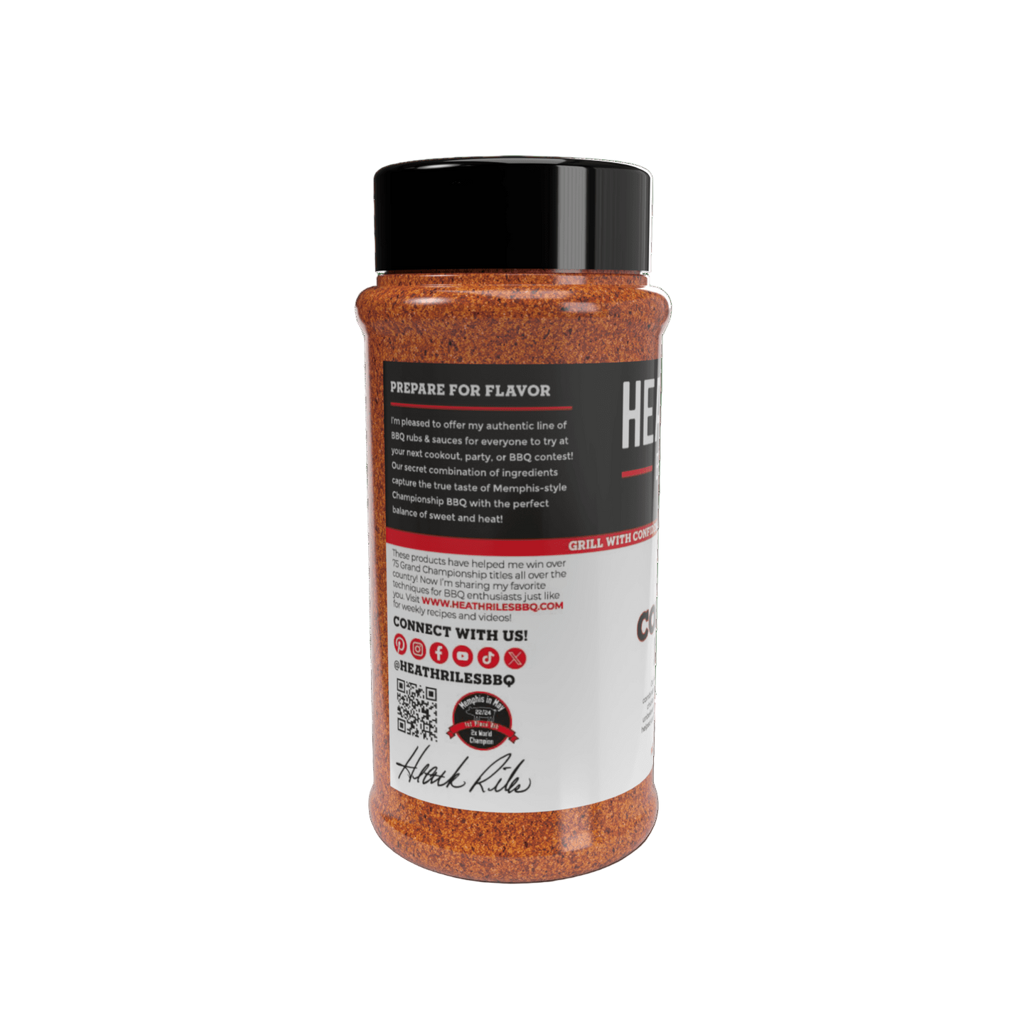 Competition BBQ Rub Shaker