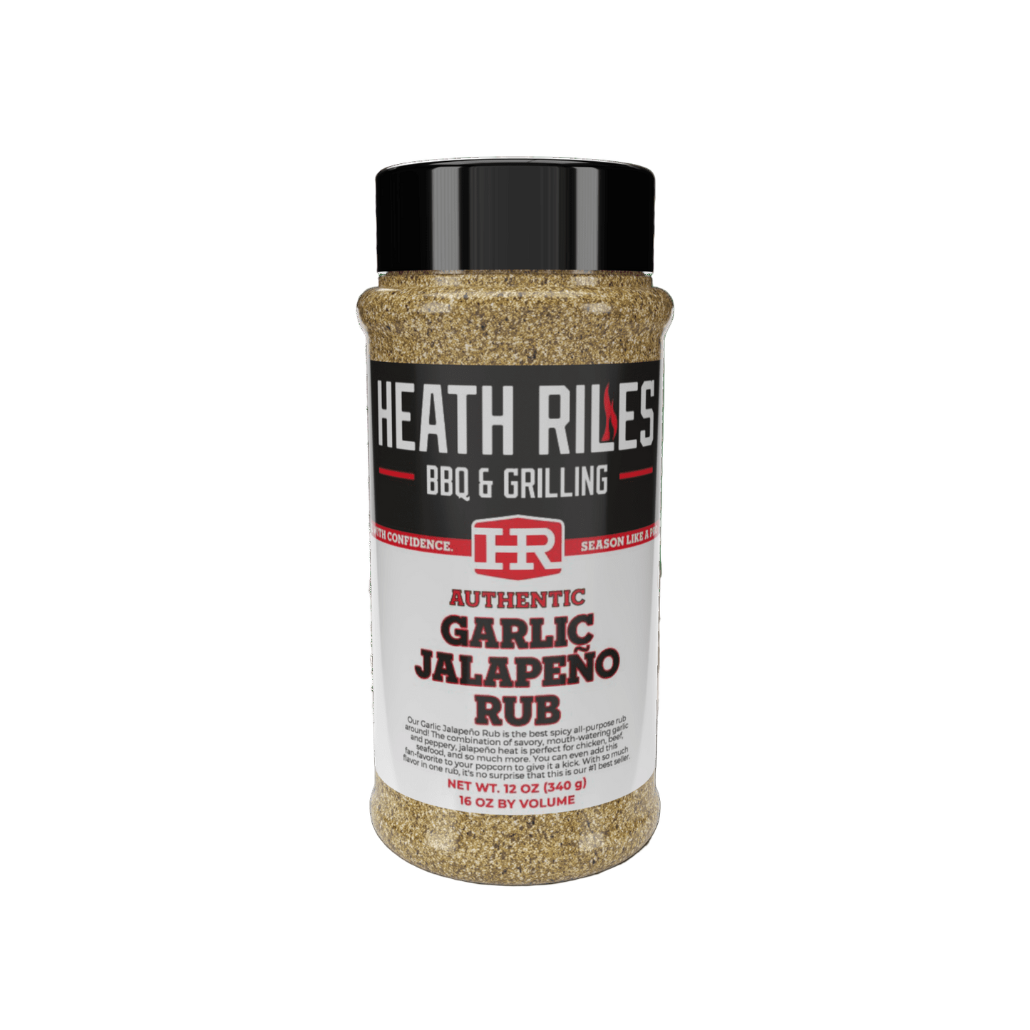 Garlic Jalapeño Rub Shaker