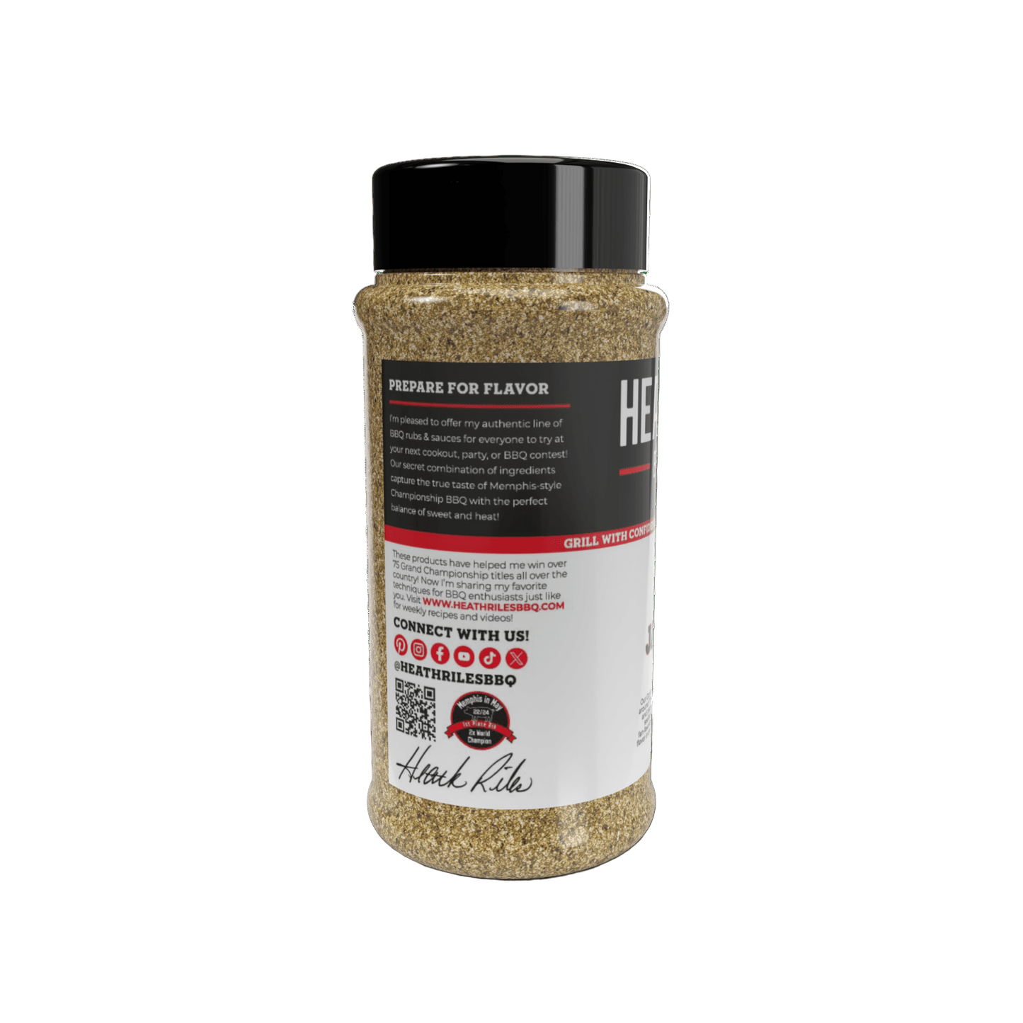 Garlic Jalapeño Rub Shaker
