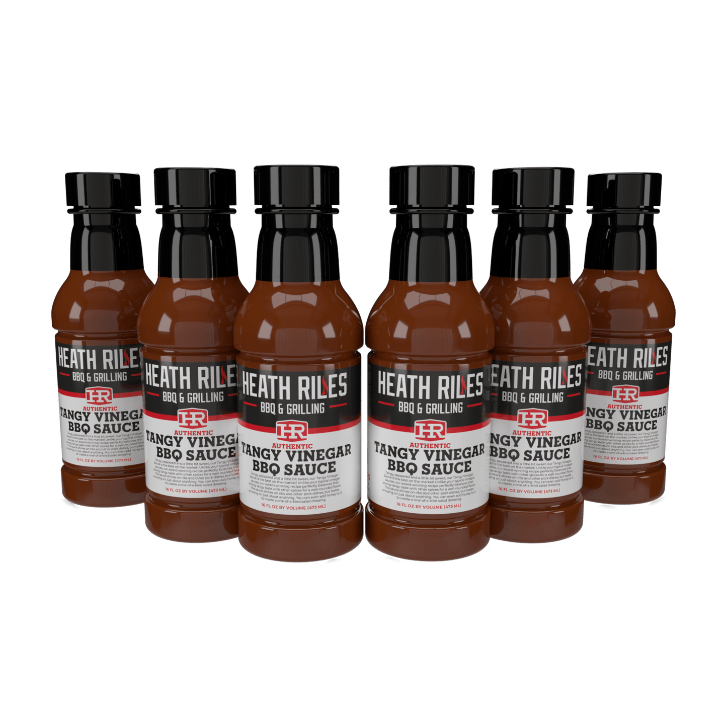 Tangy Vinegar BBQ Sauce, 6 Pack