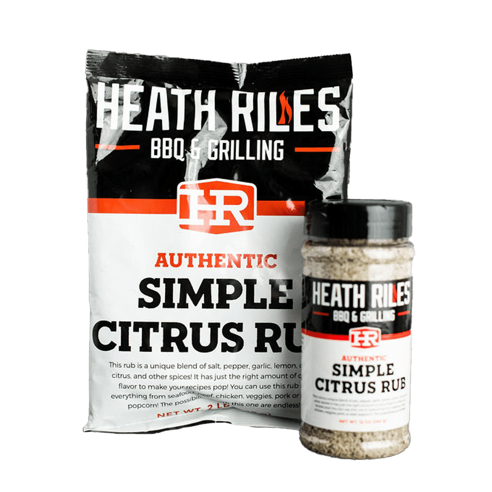 Simple Citrus Rub Shaker & 2 lb. Refill Bag Combo Front