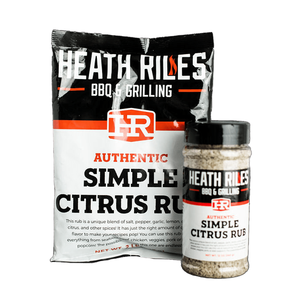Simple Citrus Rub Shaker & 2 lb. Refill Bag Combo Front