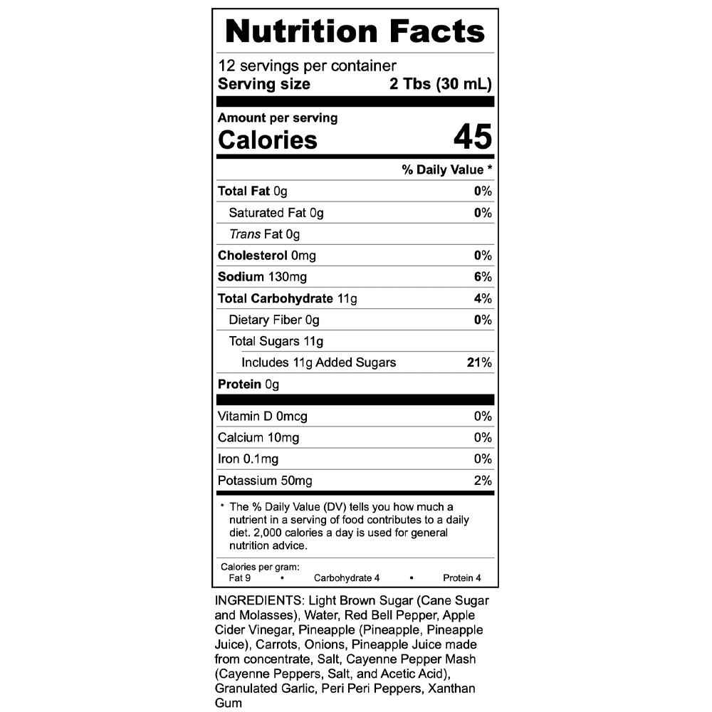 Drosco's America's Sweet Chili