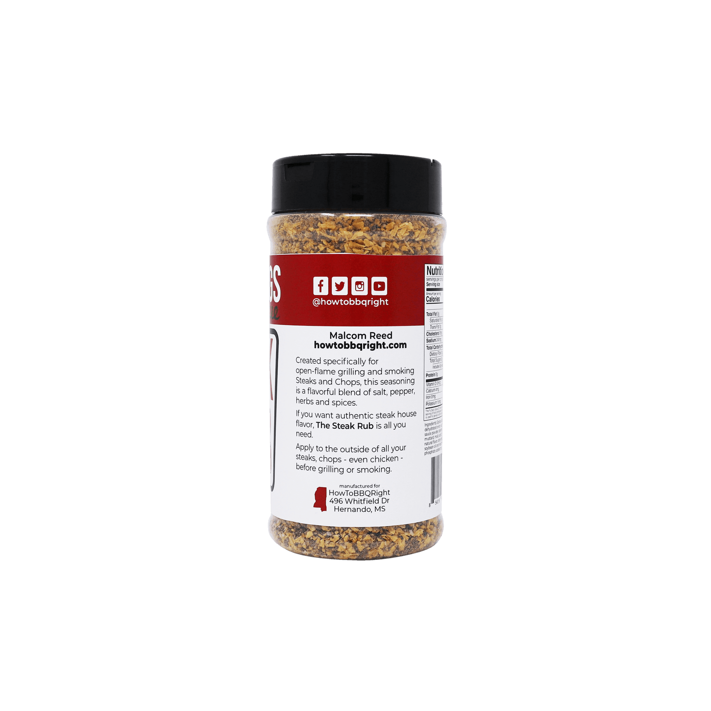 Killer Hogs Steak Rub, 16 oz. - Side