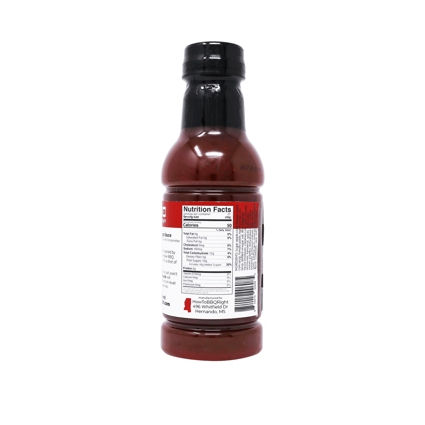 Killer Hogs Vinegar Sauce - Nutrition Facts