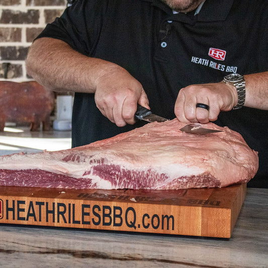 How to Trim a Competition Style Brisket with pitmaster Heath Riles
