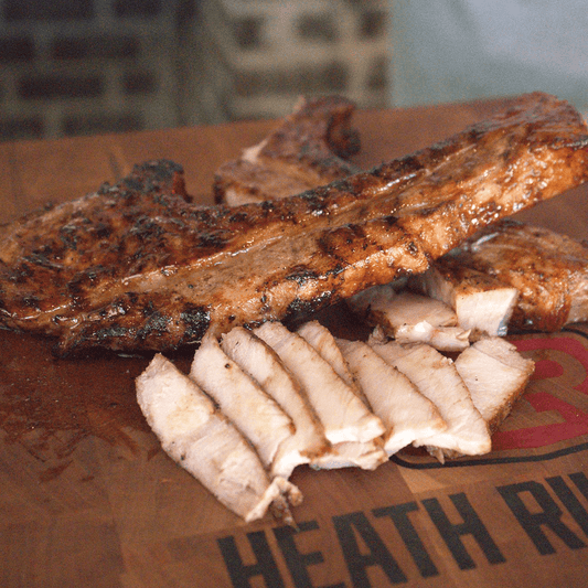 Japanese Inspired Tomahawk Pork Chops: Infused With Ginger, Soy, and Garlic
