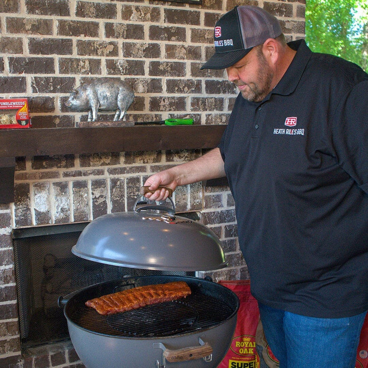 How to Cook Ribs on a Charcoal Grill – Heath Riles BBQ