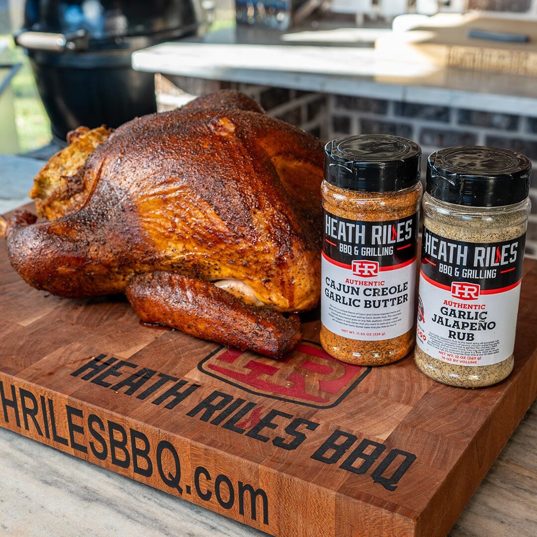 Cajun Smoked Turkey With Boudin Stuffing On the Traeger Ironwood XL