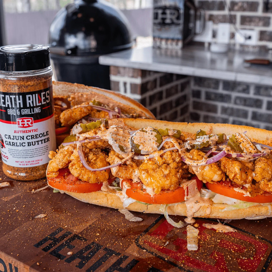 Shrimp Po'Boy Sandwich: Mississippi Style!