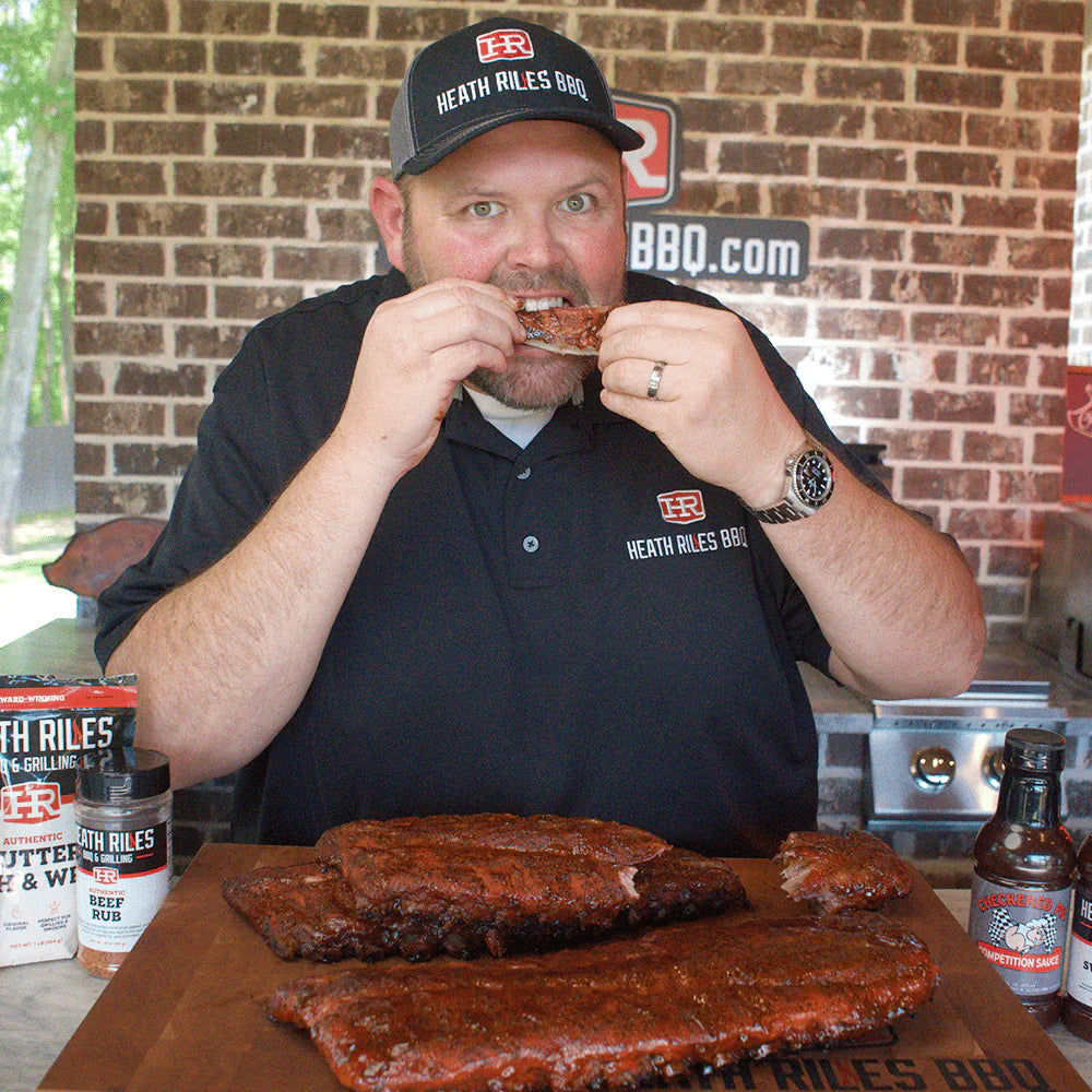 Spicy Peach Ribs Recipe on the Traeger Timberline 1300 Pellet Grill