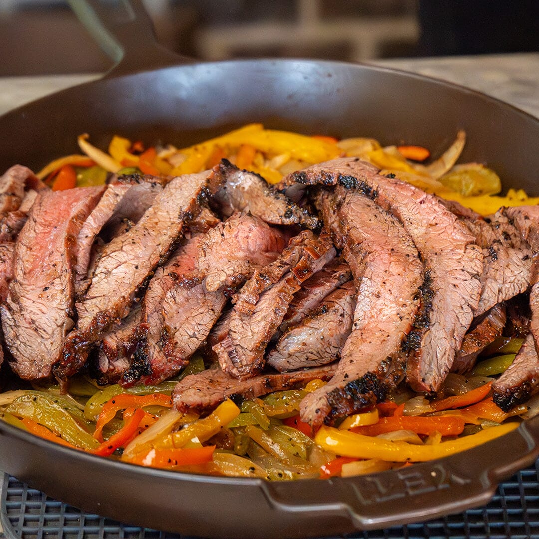 $100 Wagyu Flank Steak Fajitas On the Weber Kettle Grill
