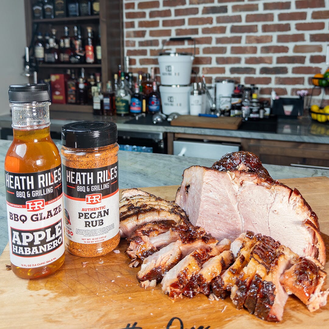 Apple Whiskey Glazed Holiday Ham