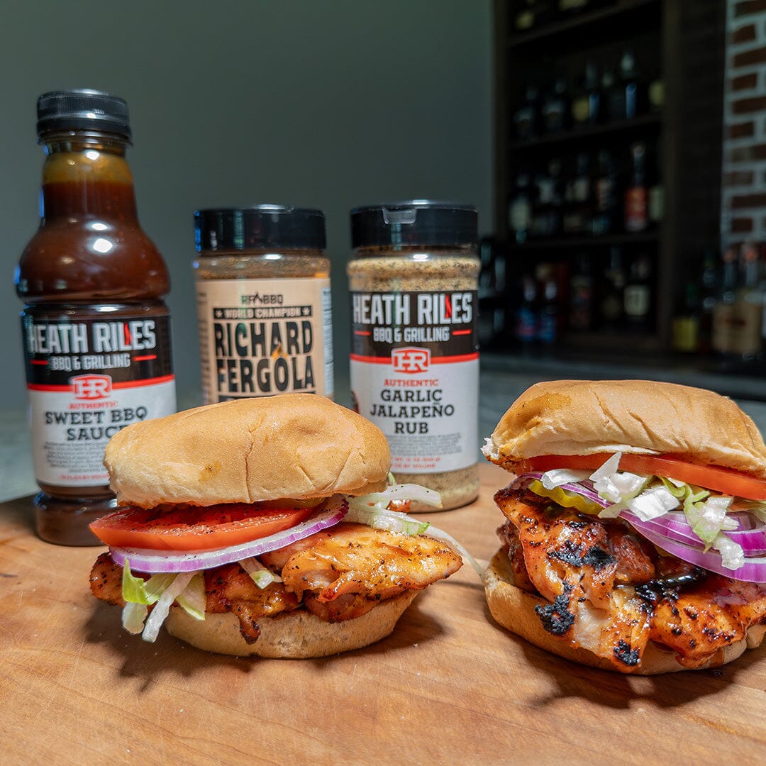 Grilled BBQ Chicken Sandwiches on the Weber | Cooking With Friends – Richard Fergola