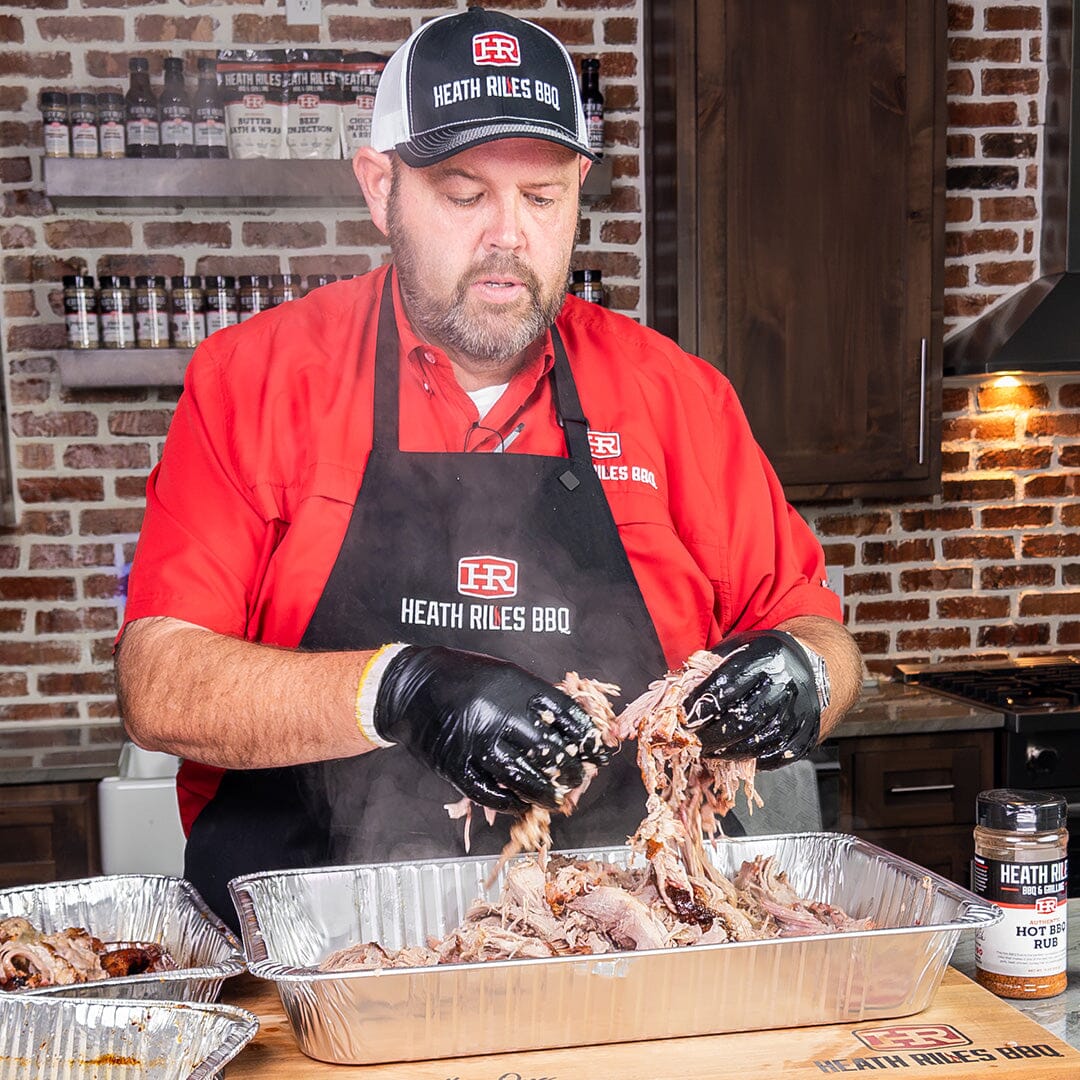 Hot & Fast Pulled Pork on a Pellet Grill