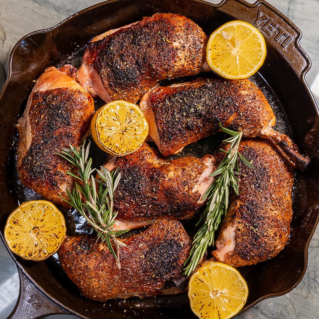 Lemon Garlic Butter Chicken on the Weber Searwood