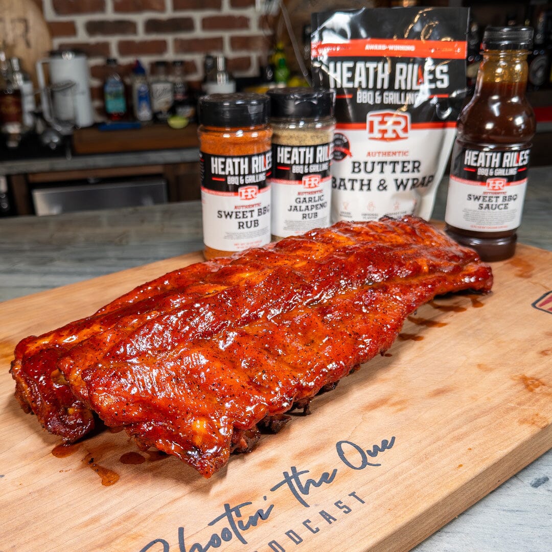 Pineapple Chipotle Ribs on the Smokin Brothers Premier Vertical