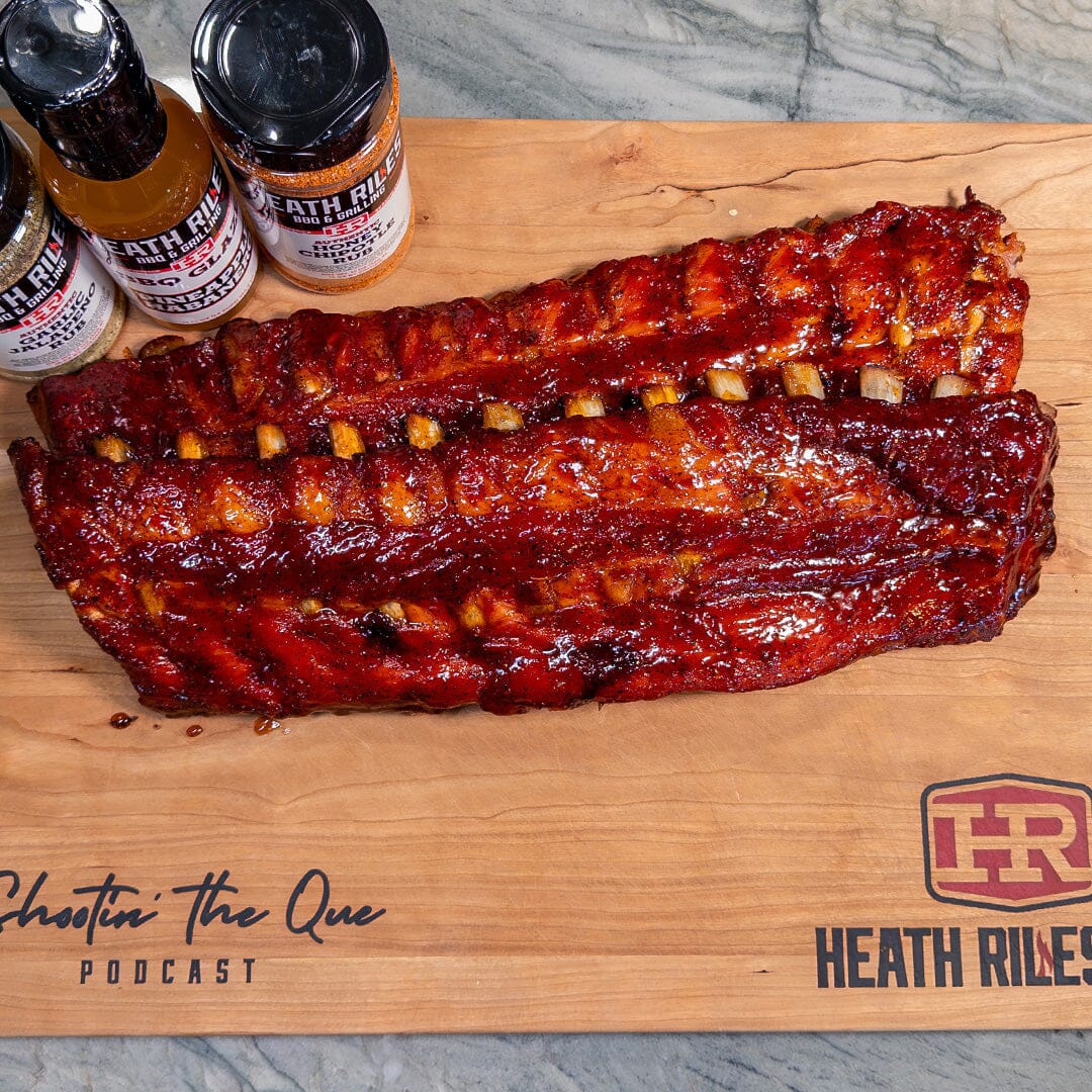 Pineapple Teriyaki Ribs on a Camp Chef Pellet Grill