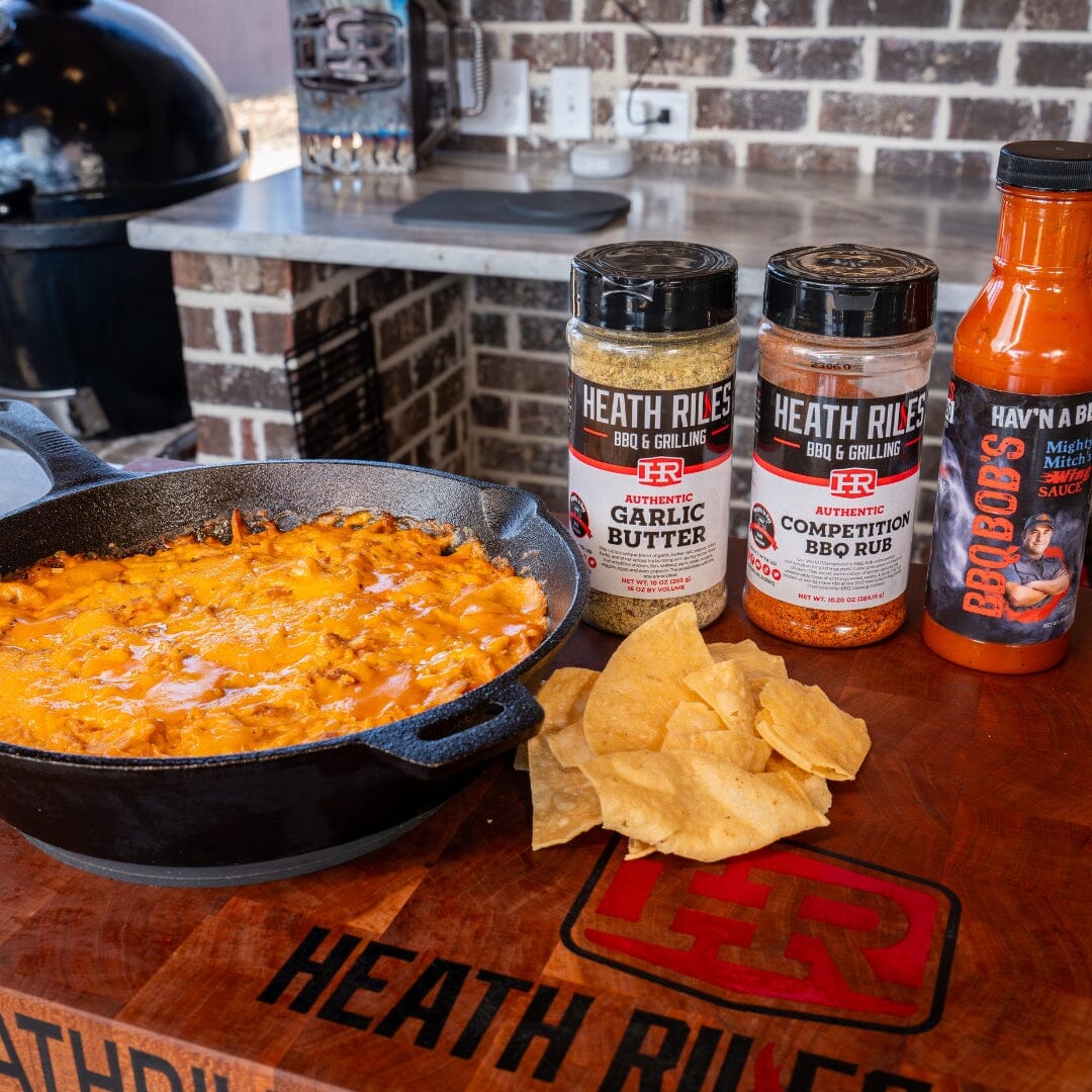 Smoked Buffalo Chicken Dip Recipe On the Weber Kettle Grill