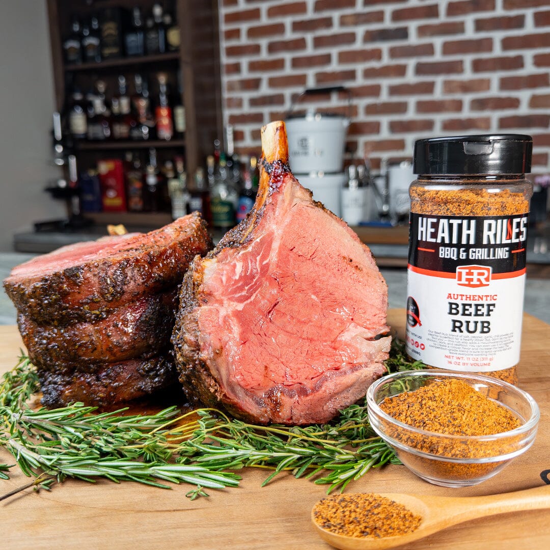 Smoked Holiday Prime Rib on a Pellet Grill