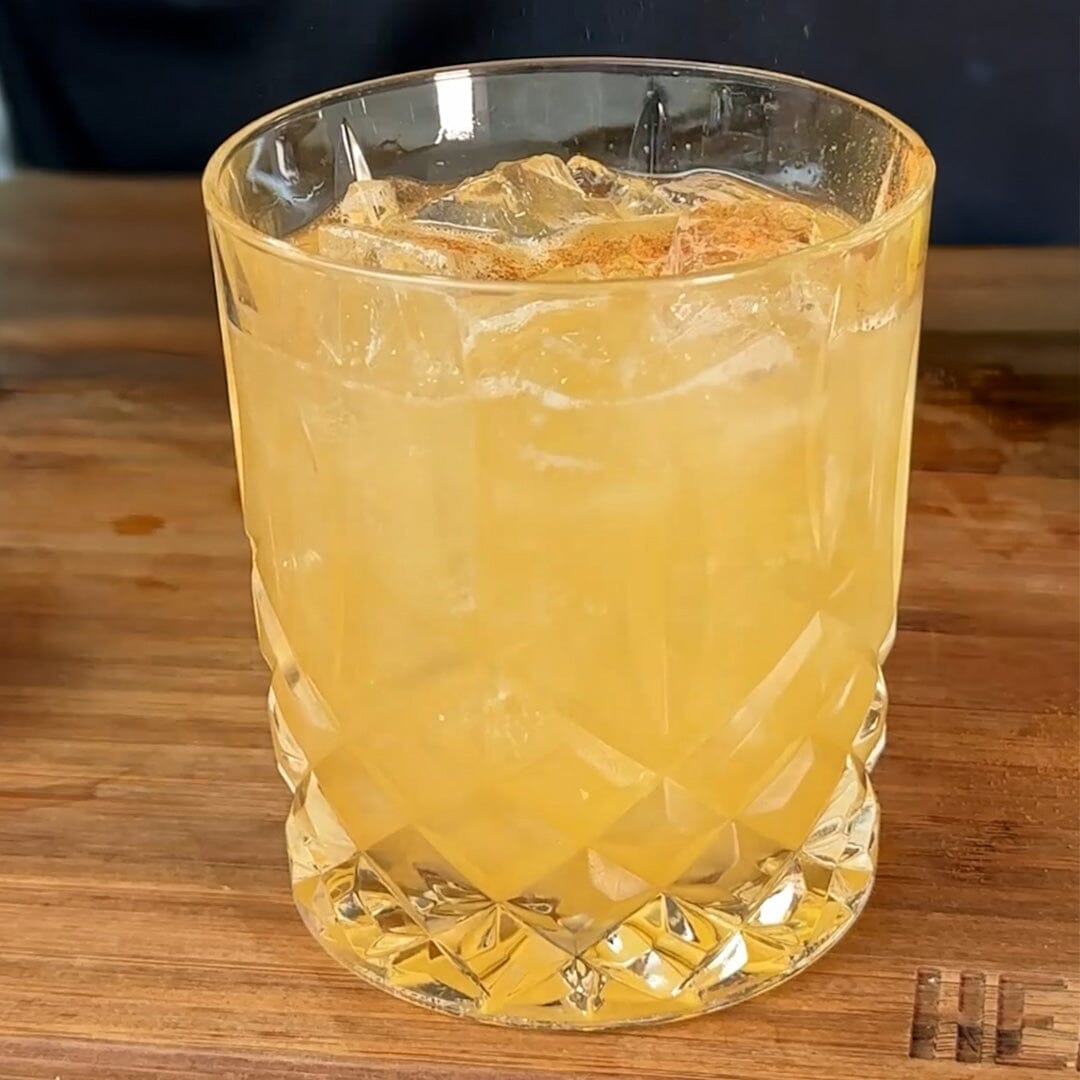 Spiced Maple Whiskey Sour