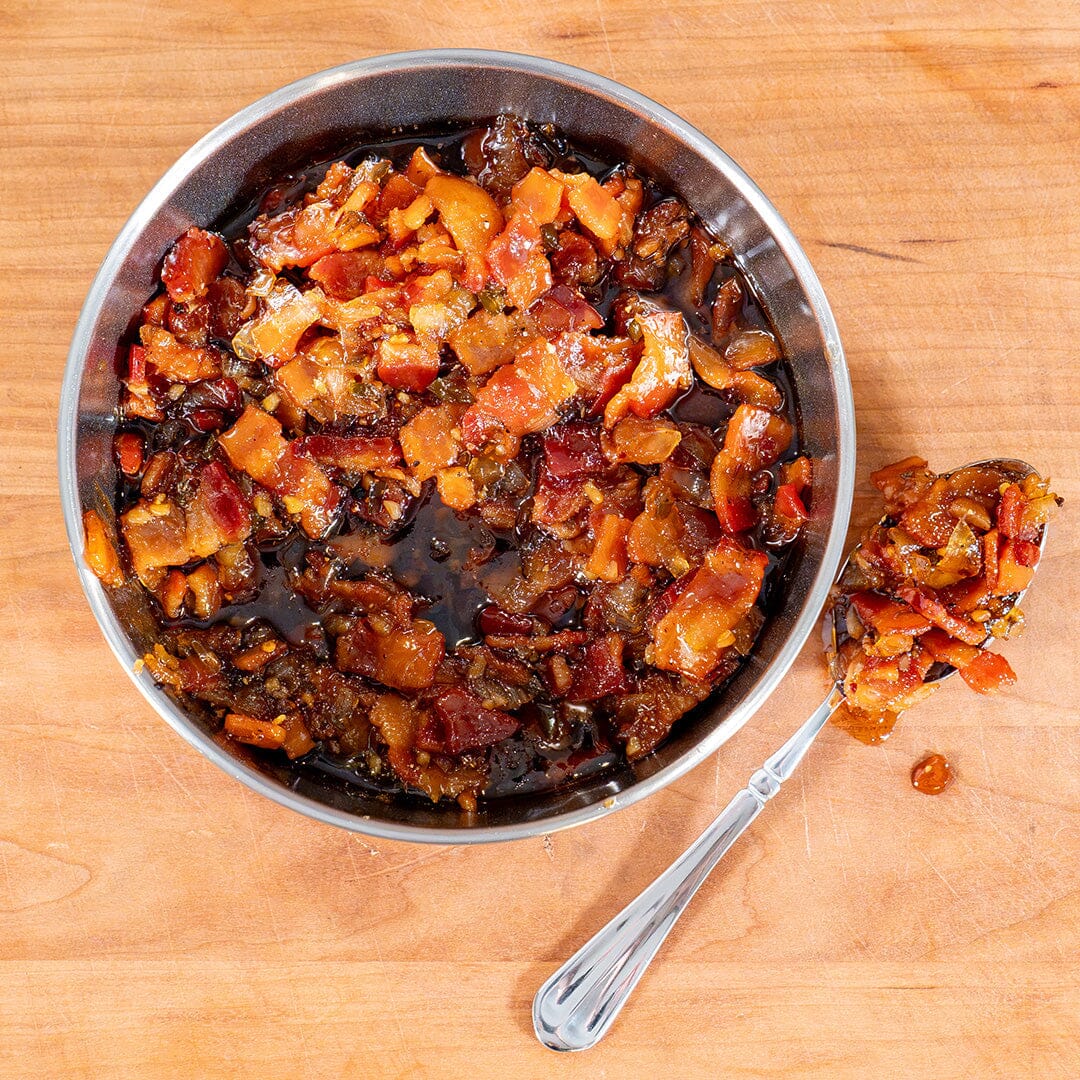 Sweet, Smoky & Spicy Jalapeño Bacon Jam