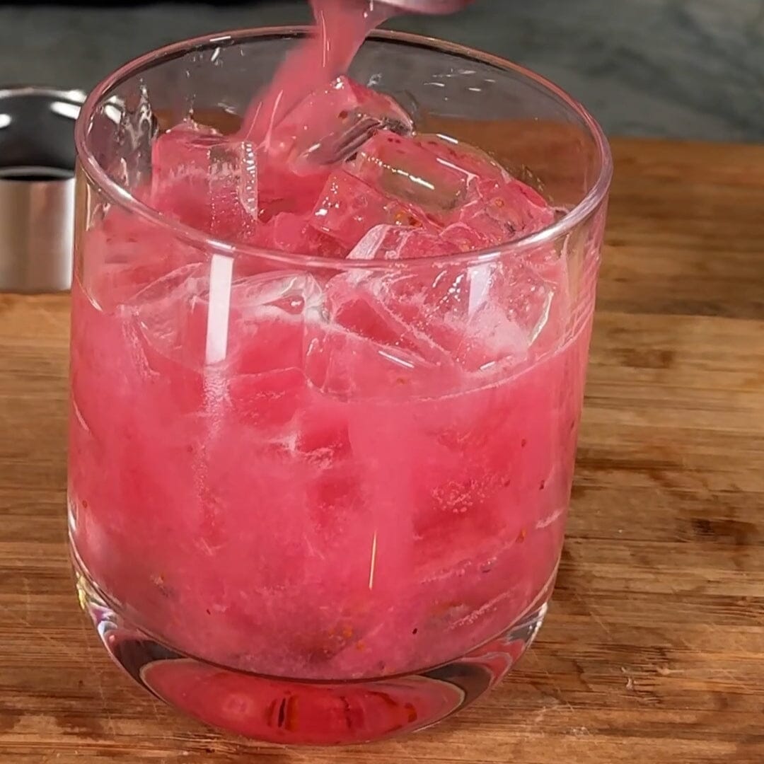Blueberry Whiskey Sour
