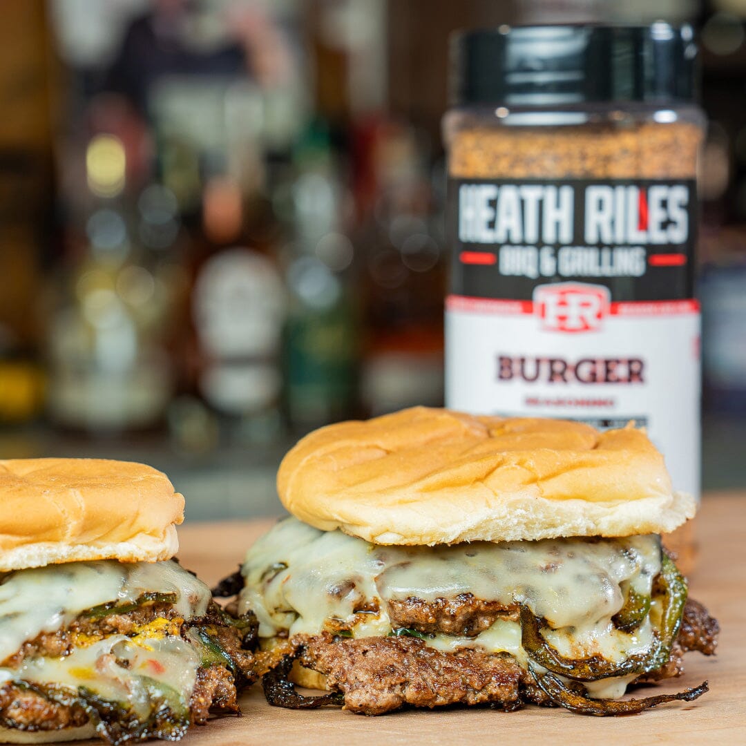 Jalapeño Smash Burgers on the Griddle