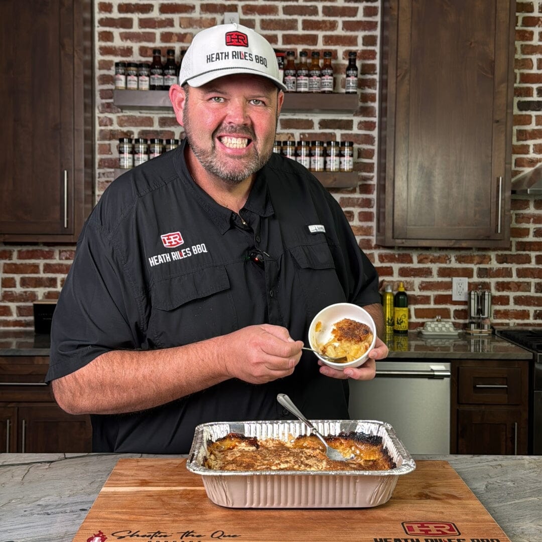 Easy Pineapple Dump Cake on the Pellet Grill