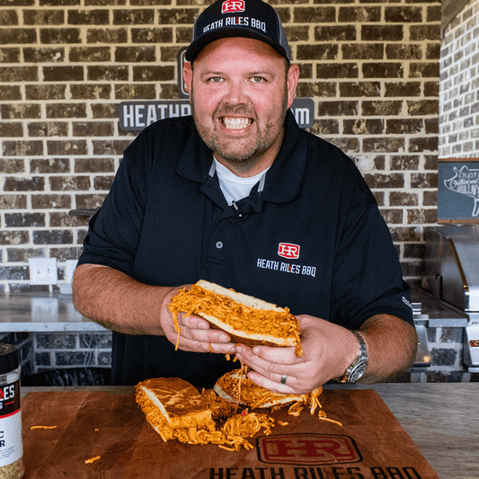 Spaghetti Sandwich on the Blackstone