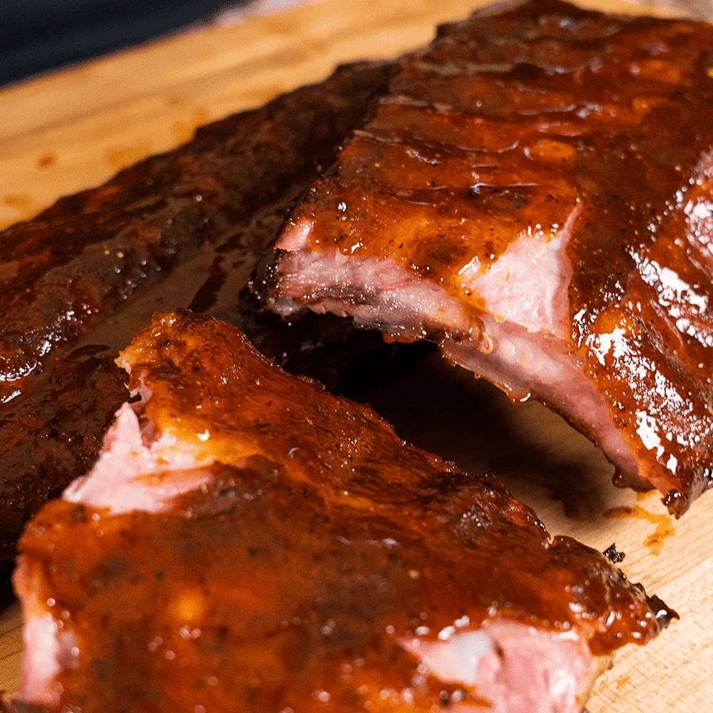 Hot Apple Ribs Recipe Using the Outlaw Smoker