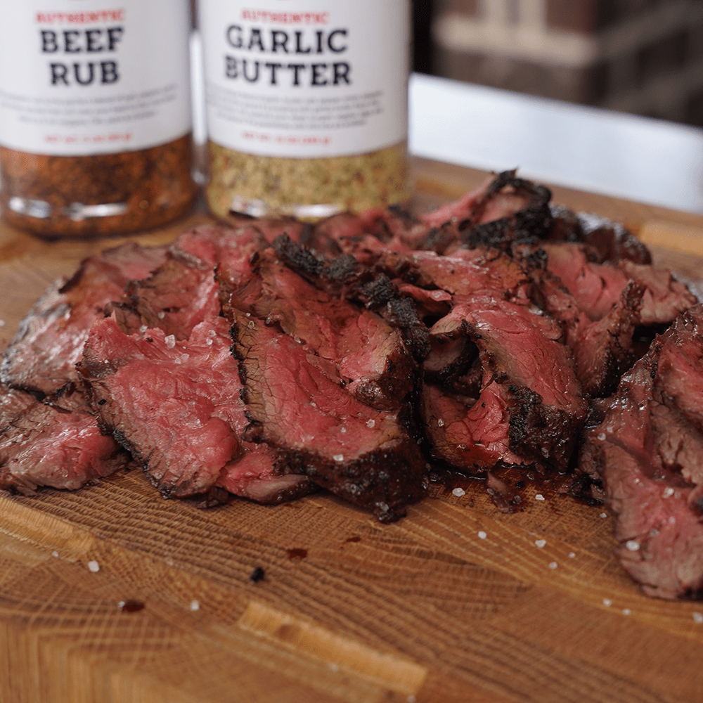 Hanger Steak on the Goldens' Cast Iron | Heath Riles BBQ