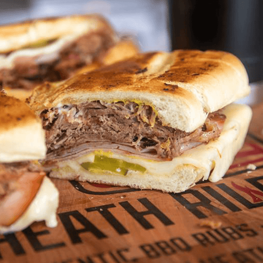 Pulled Pork Cuban Sandwich on the Blackstone | Heath Riles BBQ