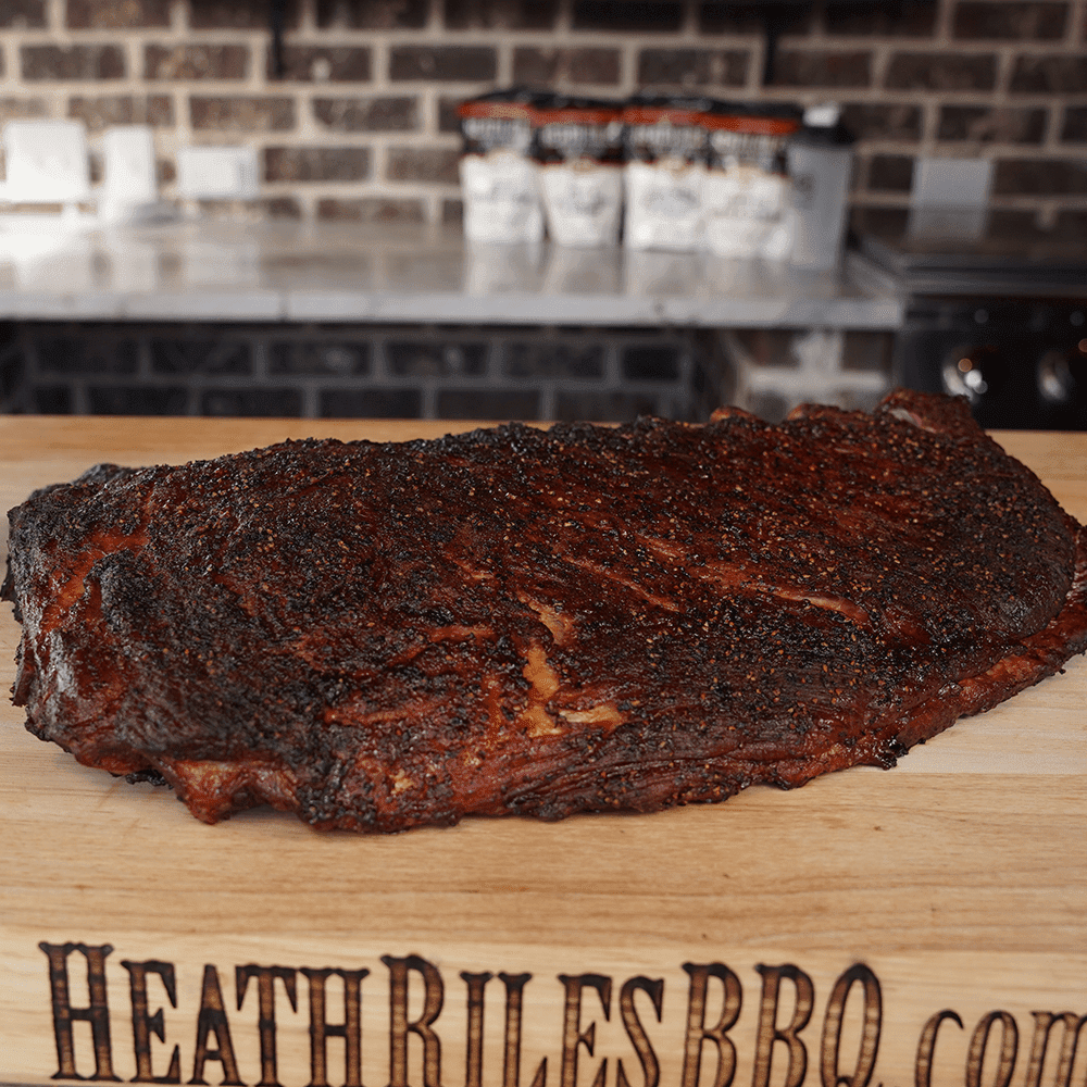 Texas Style Spare Ribs on the Outlaw Patio Smoker | Heath Riles BBQ