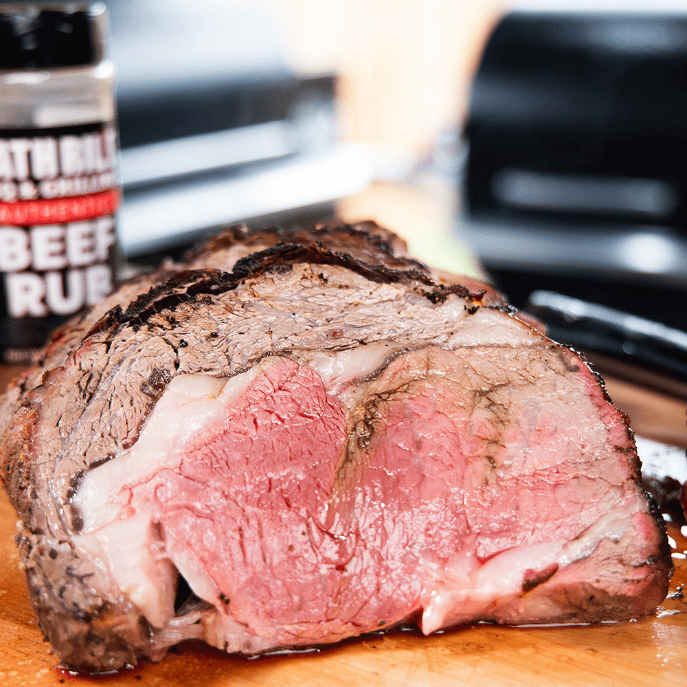 Bone-In Prime Rib Roast Recipe on the PK Grill