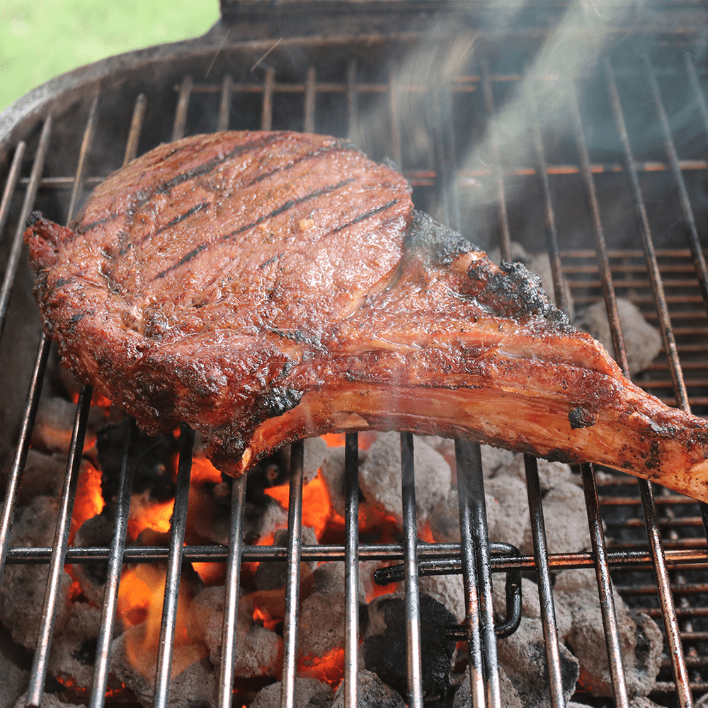 Reverse Seared Tomahawk Ribeye Recipe | PK 360 Grill