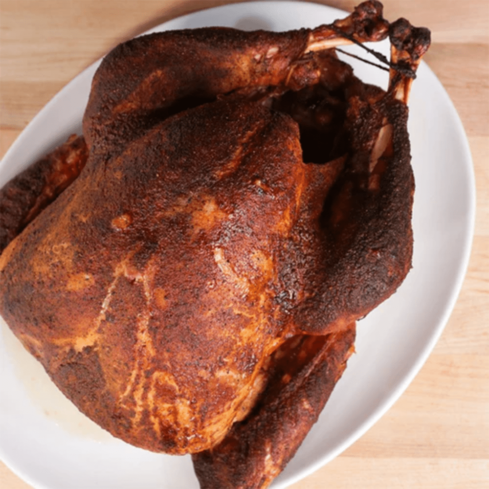 Smoked Honey Pecan Turkey Recipe on the Pellet Grill