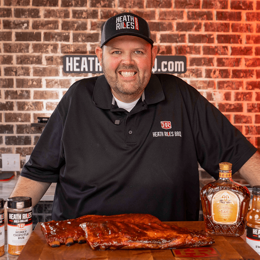 Whiskey Glazed Peach Ribs | Outlaw Smoker