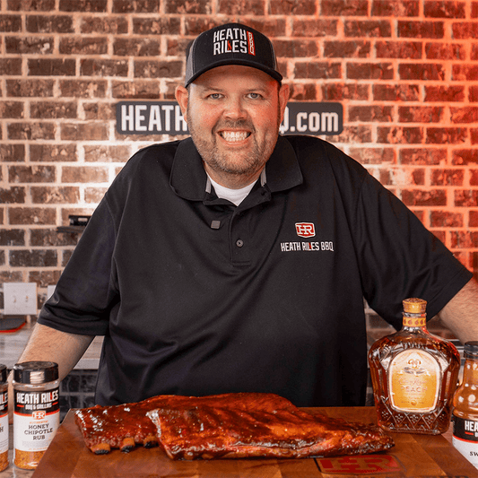 Whiskey Glazed Peach Ribs | Outlaw Smoker